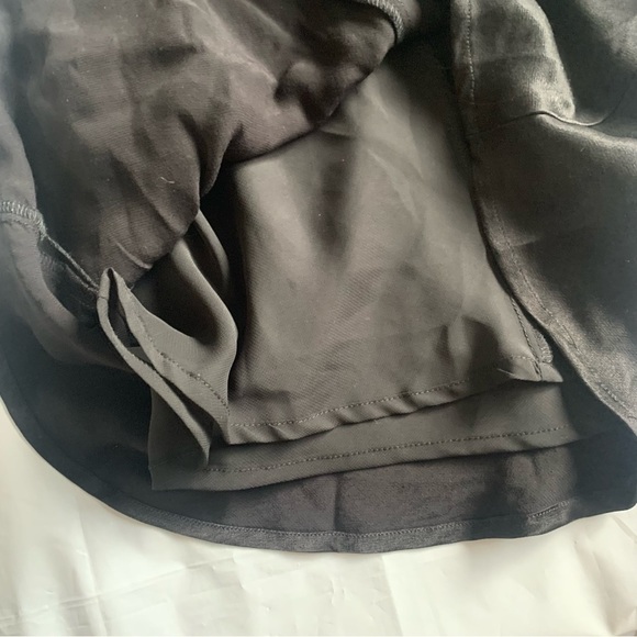 NWT forever 21 satin style sexy mini black dress, backless woman’s  size XS - Picture 9 of 11